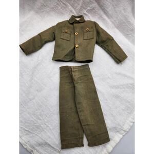 Vintage G.I. Joe Hasbro Hong Kong 12" Action Figure Military Uniform Outfit F4